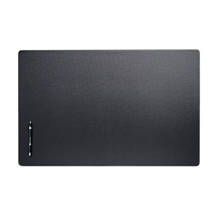 Dacasso Black Leatherette 30" x 19" Desk Mat without Rails PR-1034